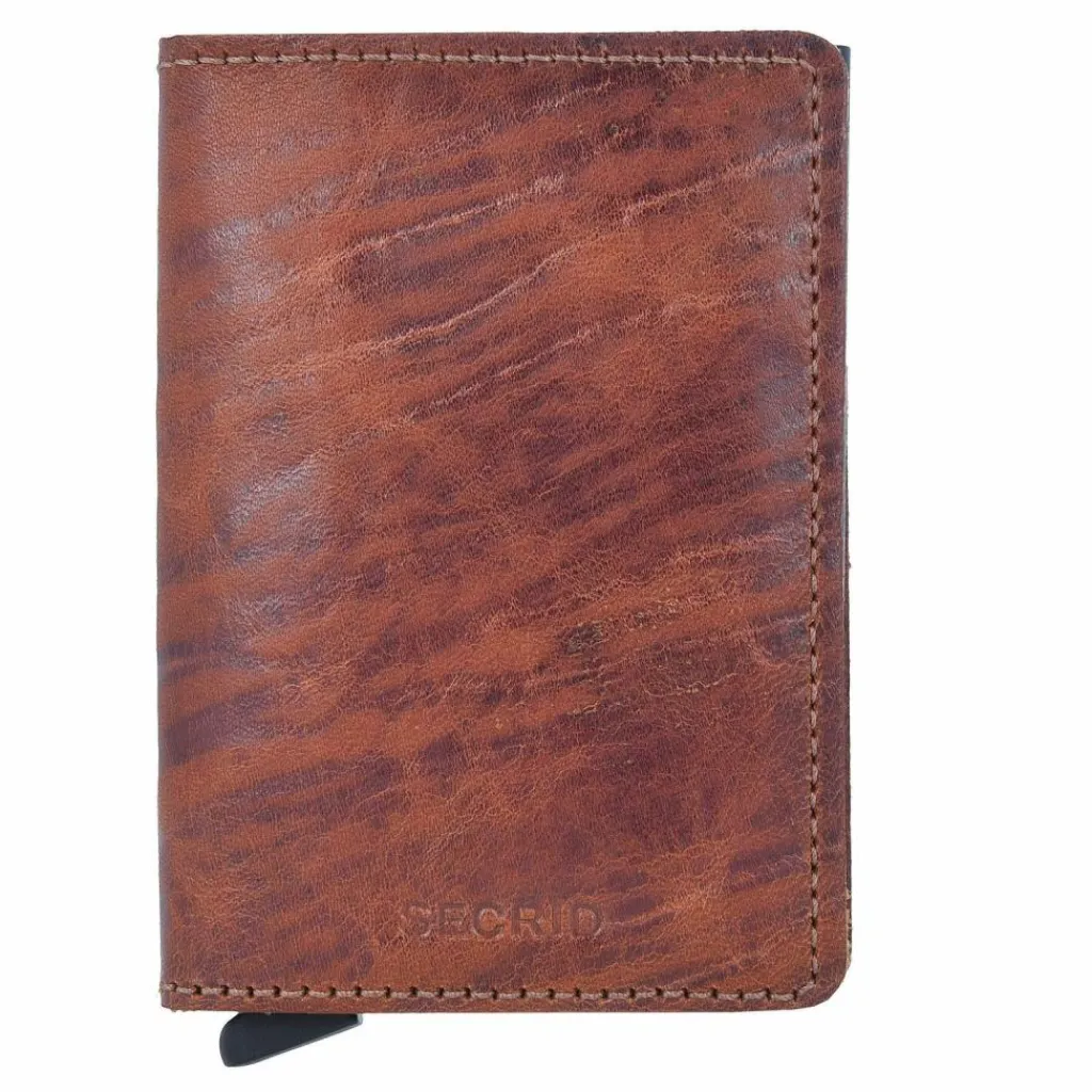 Secrid Visitenkartenetuis<Dutch Martin Geldbörse RFID Leder 6,5 cm whiskey