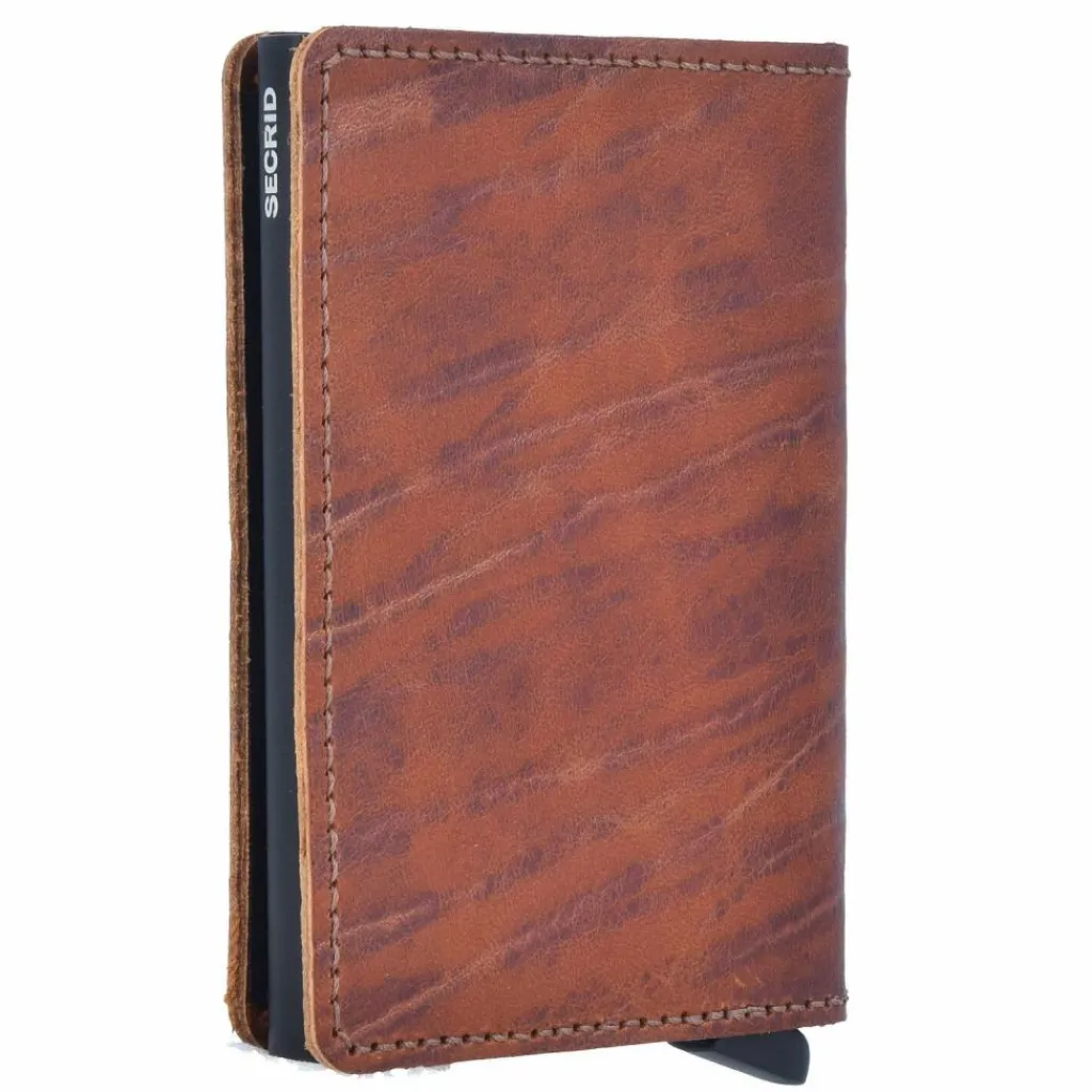Secrid Visitenkartenetuis<Dutch Martin Geldbörse RFID Leder 6,5 cm whiskey