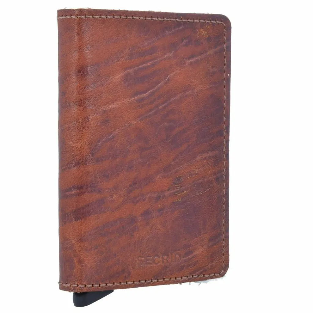Secrid Visitenkartenetuis<Dutch Martin Geldbörse RFID Leder 6,5 cm whiskey