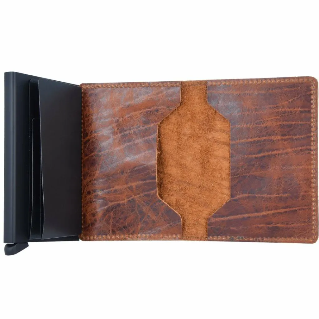 Secrid Visitenkartenetuis<Dutch Martin Geldbörse RFID Leder 6,5 cm whiskey