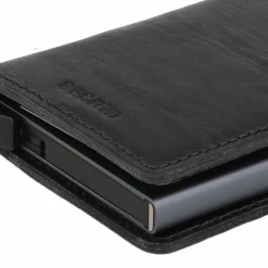 Secrid Visitenkartenetuis<Dutch Martin Geldbörse RFID Leder 6,5 cm grey