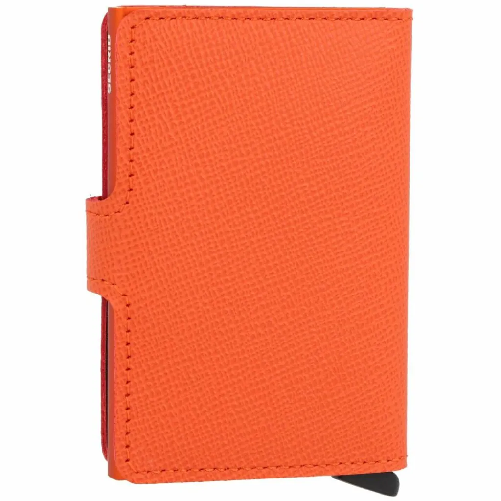 Secrid Visitenkartenetuis<Miniwallet Crisple Kreditkartenetui Geldbörse RFID Leder 6,5 cm pumpkin