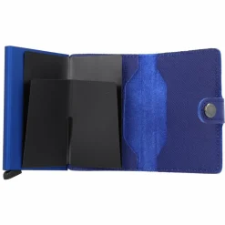 Secrid Visitenkartenetuis<Miniwallet Crisple Kreditkartenetui Geldbörse RFID Leder 6,5 cm cobalt