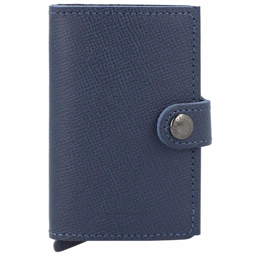 Secrid Visitenkartenetuis<Miniwallet Crisple Kreditkartenetui Geldbörse RFID Leder 6,5 cm navy