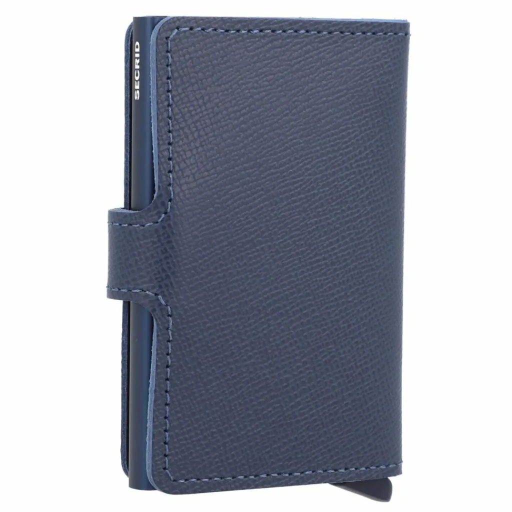 Secrid Visitenkartenetuis<Miniwallet Crisple Kreditkartenetui Geldbörse RFID Leder 6,5 cm navy
