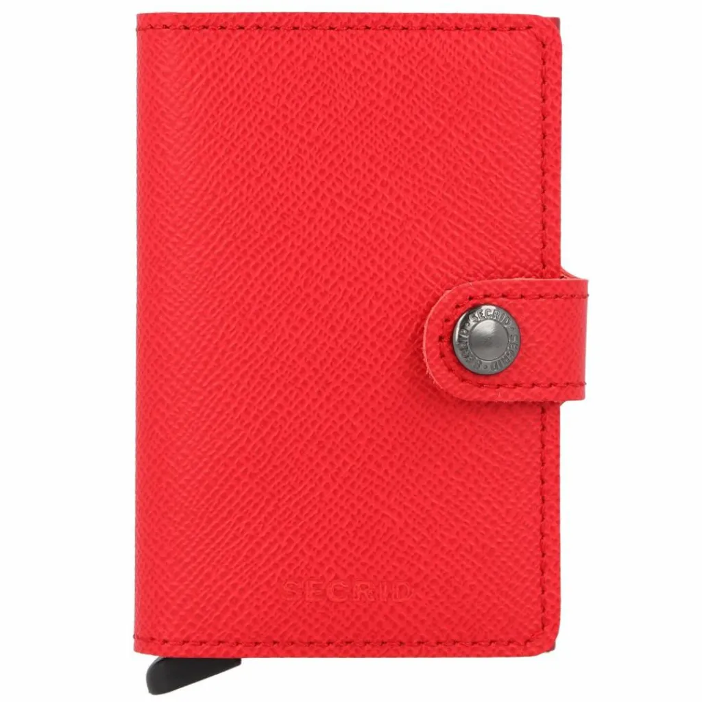 Secrid Visitenkartenetuis<Miniwallet Crisple Kreditkartenetui Geldbörse RFID Leder 6,5 cm lipstick