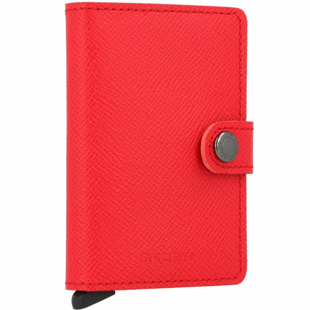 Secrid Visitenkartenetuis<Miniwallet Crisple Kreditkartenetui Geldbörse RFID Leder 6,5 cm lipstick
