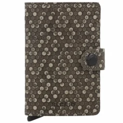 Secrid Visitenkartenetuis<Miniwallet Kreditkartenetui RFID Schutz Leder 6.5 cm grey