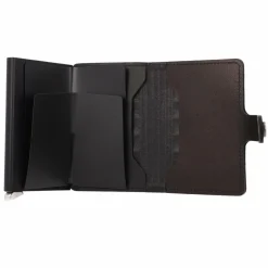 Secrid Visitenkartenetuis<Miniwallet Kreditkartenetui RFID Schutz Leder 6.5 cm black