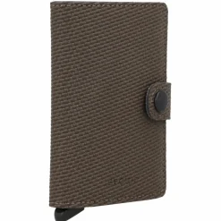 Secrid Visitenkartenetuis<Miniwallet Kreditkartenetui RFID Leder 6 cm khaki