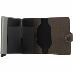 Secrid Visitenkartenetuis<Miniwallet Kreditkartenetui RFID Leder 6 cm khaki