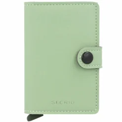 Secrid Visitenkartenetuis<Miniwallet Kreditkartenetui RFID Leder 6 cm yard pistachio