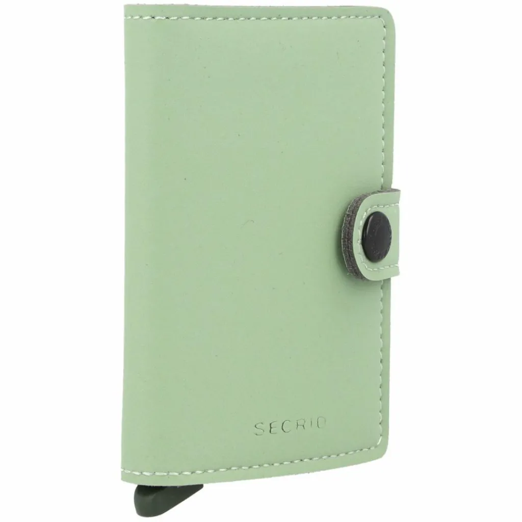 Secrid Visitenkartenetuis<Miniwallet Kreditkartenetui RFID Leder 6 cm yard pistachio