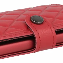 Secrid Visitenkartenetuis<Miniwallet Kitkartenetui RFID Schutz Leder 6.5 cm red