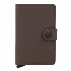 Sale Secrid Miniwallet Kreditkartenetui RFID Schutz Leder 6.5 cm truffle