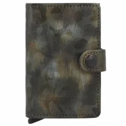 Secrid Visitenkartenetuis<Miniwallet Kreditkartenetui RFID Schutz Leder 6.5 cm moss
