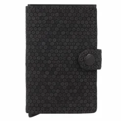 Discount Secrid Miniwallet Kreditkartenetui RFID Schutz Leder 6.5 cm black