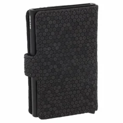 Discount Secrid Miniwallet Kreditkartenetui RFID Schutz Leder 6.5 cm black