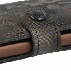 Online Secrid Miniwallet Kreditkartenetui RFID Schutz Leder 6.5 cm brown