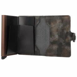 Online Secrid Miniwallet Kreditkartenetui RFID Schutz Leder 6.5 cm brown