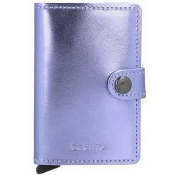 Secrid Miniwallet Metallic Kreditkartenetui Geldbörse RFID Leder 6,5 cm