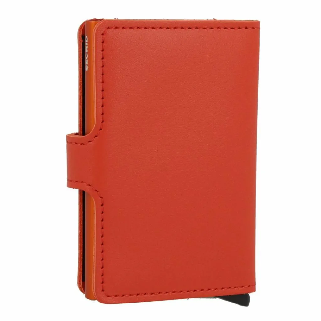 Secrid Visitenkartenetuis<Miniwallet Original Kreditkartenetui Geldbörse RFID Leder 6,5 cm orange