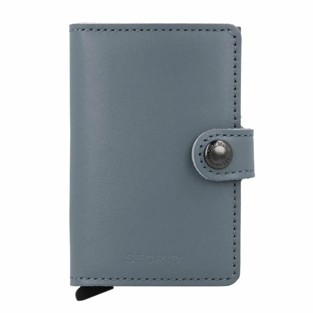 Secrid Visitenkartenetuis<Miniwallet Original Kreditkartenetui Geldbörse RFID Leder 6,5 cm ice blue