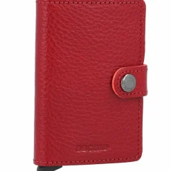 Secrid Visitenkartenetuis<Miniwallet Vegetable Kreditkartenetui RFID Leder 6,5 cm rosso-bordeaux