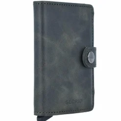 Sale Secrid Miniwallet Vintage Kreditkartenetui Geldbörse RFID Leder 6,5 cm olive black