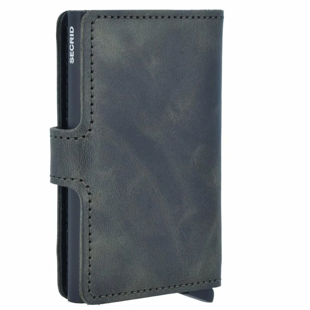 Sale Secrid Miniwallet Vintage Kreditkartenetui Geldbörse RFID Leder 6,5 cm olive black