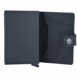 Secrid Visitenkartenetuis<Miniwallet Vintage Kreditkartenetui Geldbörse RFID Leder 6,5 cm black