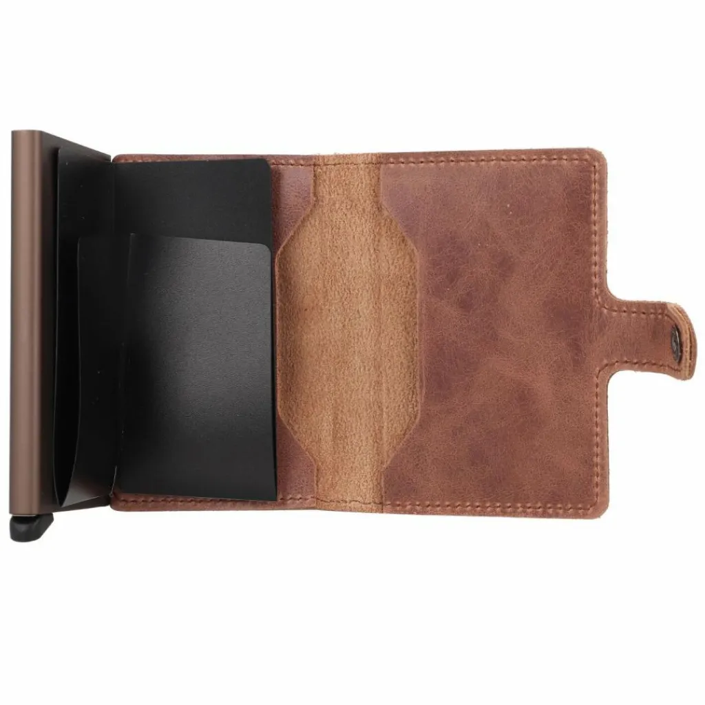 Secrid Miniwallet Vintage Kreditkartenetui Geldbörse RFID Leder 6,5 cm