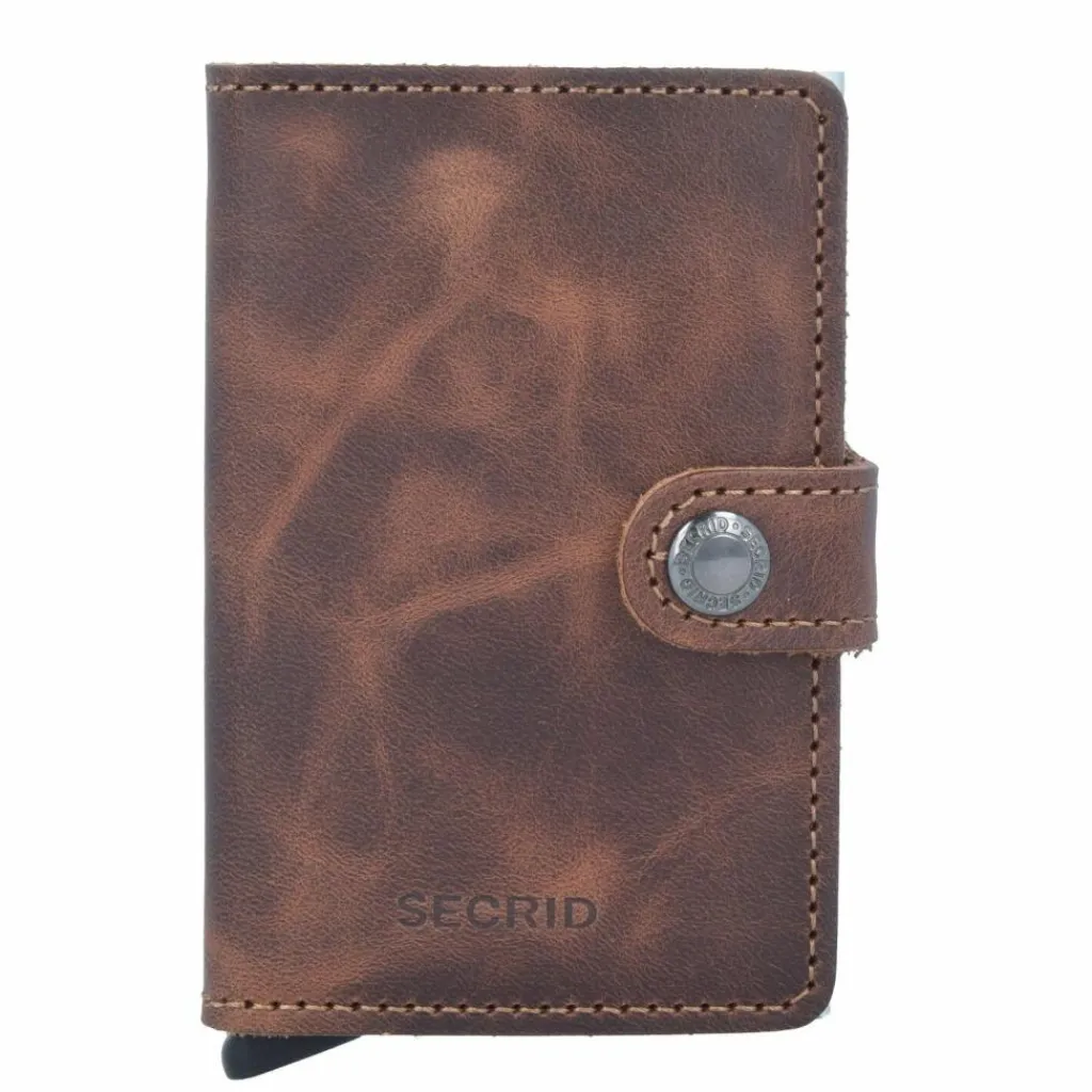 Secrid Miniwallet Vintage Kreditkartenetui Geldbörse RFID Leder 6,5 cm
