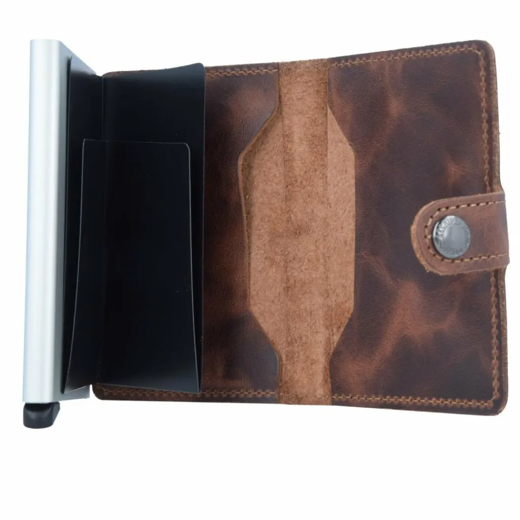 Secrid Miniwallet Vintage Kreditkartenetui Geldbörse RFID Leder 6,5 cm