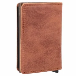 Secrid Slimwallet Kreditkartenetui RFID Schutz Leder 6.5 cm cognac-brown