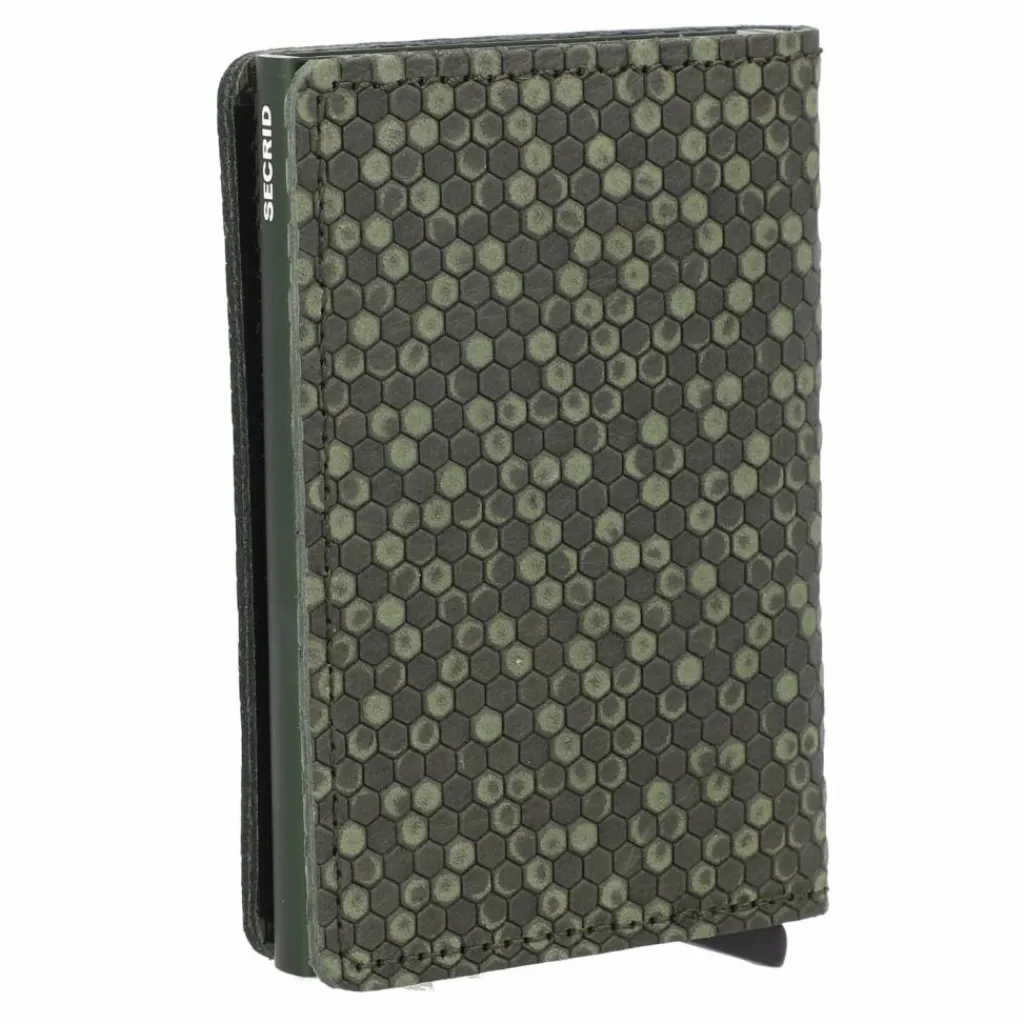 Secrid Visitenkartenetuis<Slimwallet Kreditkartenetui RFID Schutz Leder 7 cm green