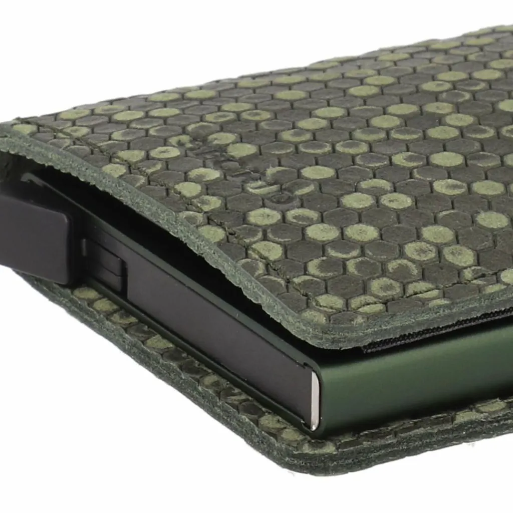 Secrid Visitenkartenetuis<Slimwallet Kreditkartenetui RFID Schutz Leder 7 cm green