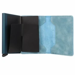 Secrid Visitenkartenetuis<Slimwallet Kreditkartenetui RFID Schutz Leder 6.5 cm teal