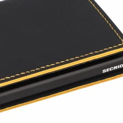 Secrid Visitenkartenetuis<Slimwallet Matte Kreditkartenetui Geldbörse RFID Leder 6,5 cm truffle - orange