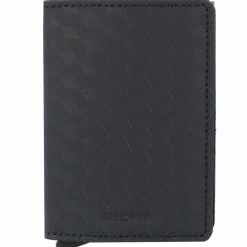 Best Secrid Slimwallet Optical Kreditkartenetui RFID Leder 7 cm black-titanium