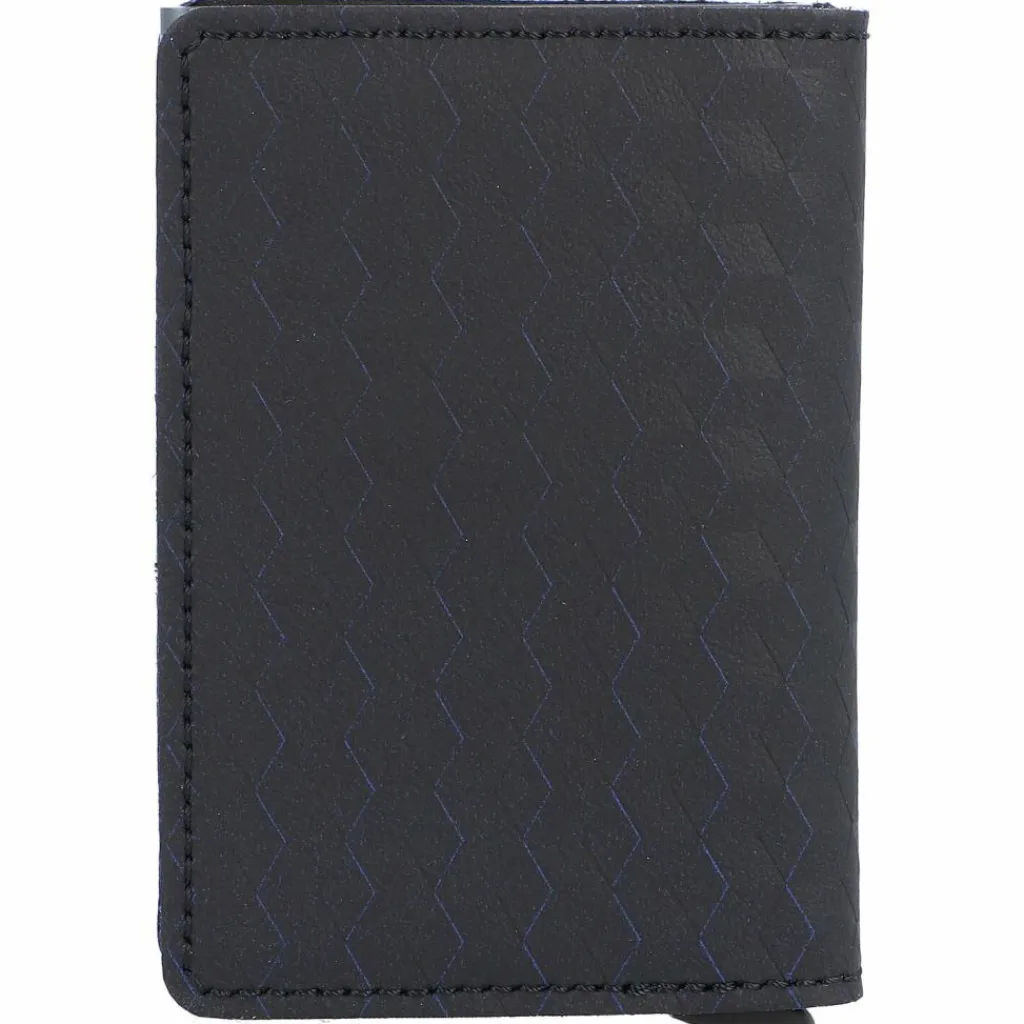 Best Secrid Slimwallet Optical Kreditkartenetui RFID Leder 7 cm black-titanium