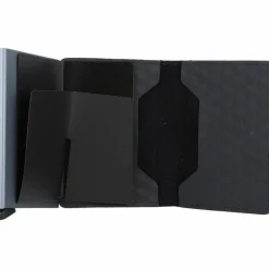 Best Secrid Slimwallet Optical Kreditkartenetui RFID Leder 7 cm black-titanium