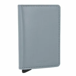 Clearance Secrid Slimwallet Original Kreditkartenetui Geldbörse RFID Leder 6,5 cm ice blue