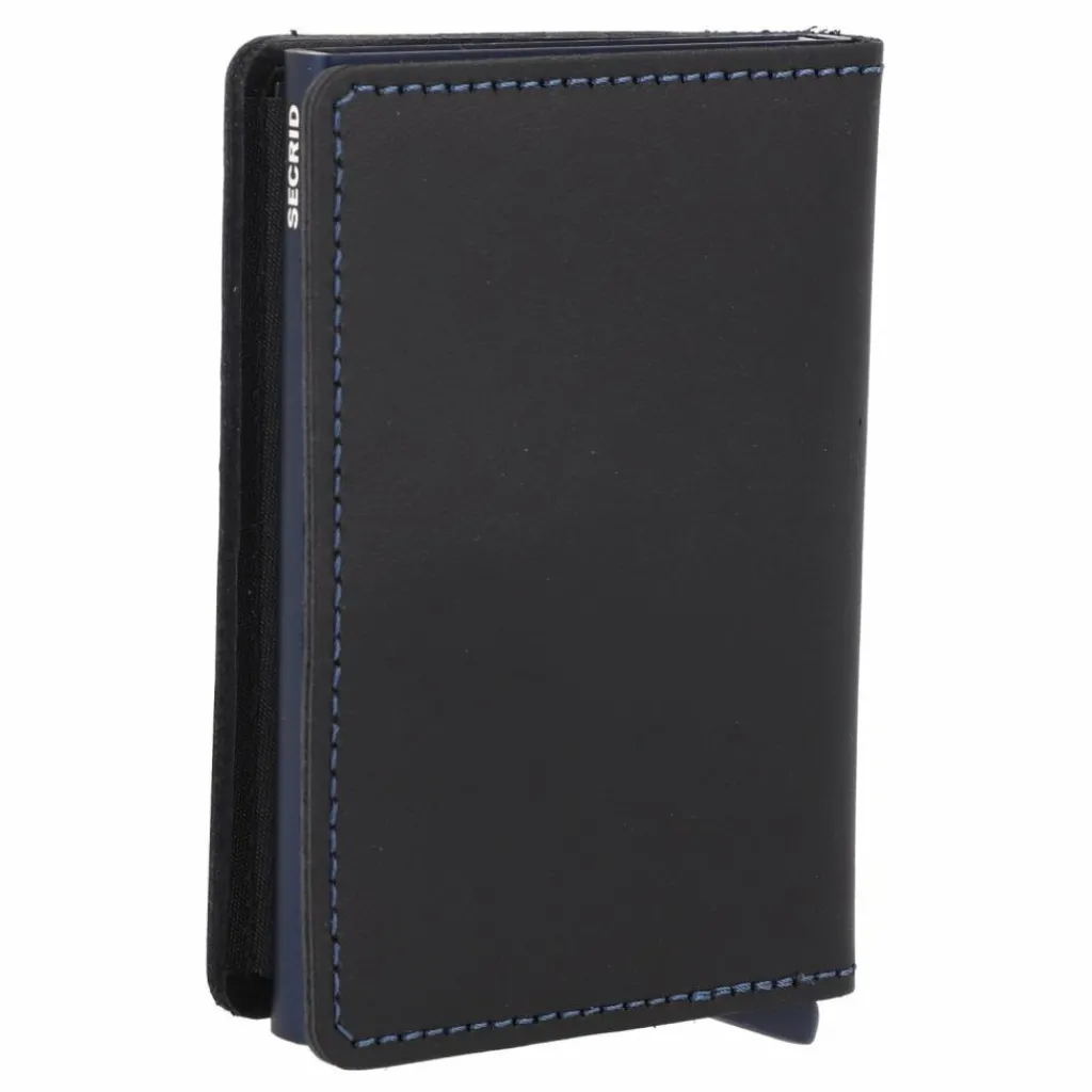 Secrid Visitenkartenetuis<Slimwallet Original Kreditkartenetui Geldbörse RFID Leder 6,5 cm black-navy