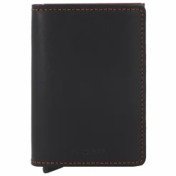 New Secrid Slimwallet Original Kreditkartenetui Geldbörse RFID Leder 6,5 cm black-brown