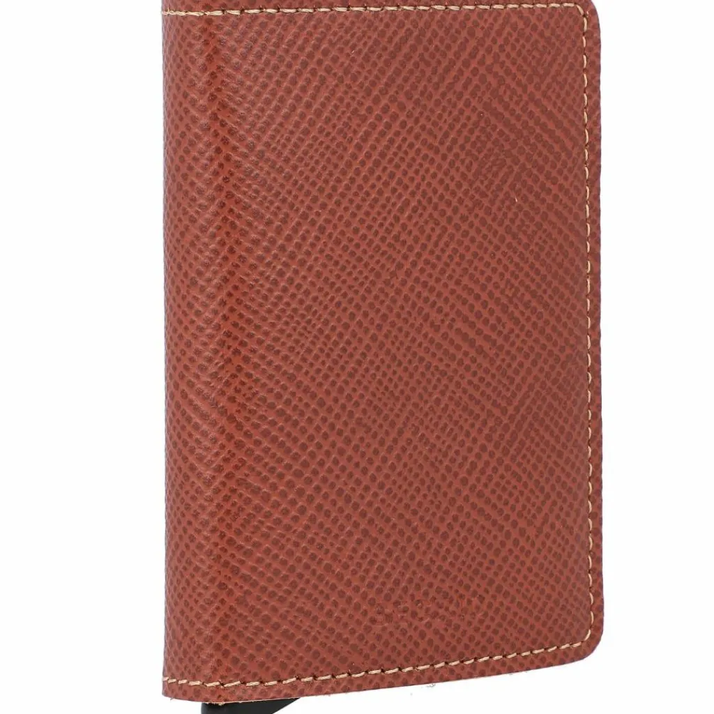 Online Secrid Slimwallet Saffiano Kreditkartenetui RFID Leder 7 cm caramel