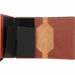 Online Secrid Slimwallet Saffiano Kreditkartenetui RFID Leder 7 cm caramel