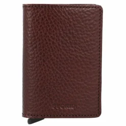 Secrid Visitenkartenetuis<Slimwallet Vegetable Kreditkartenetui RFID Leder 7 cm espresso-brown