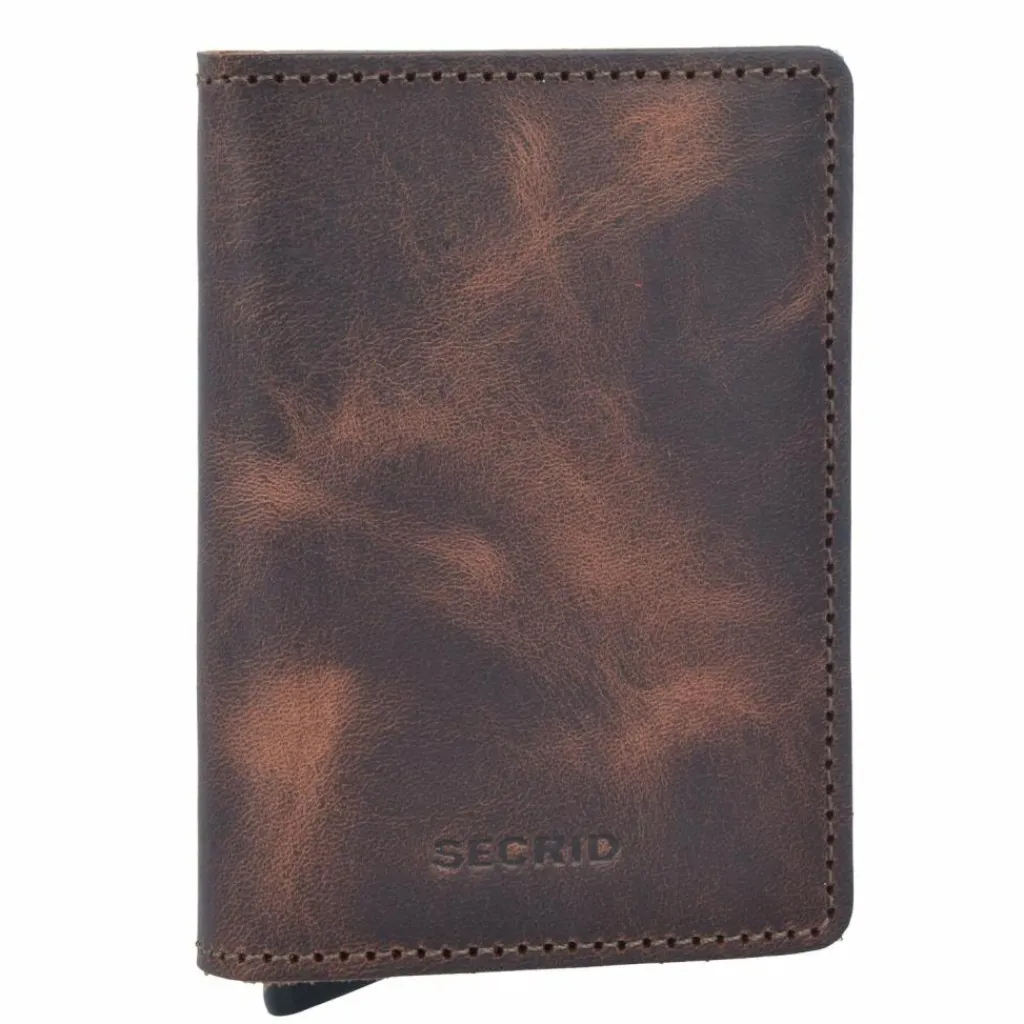Secrid Slimwallet Vintage Kreditkartenetui Geldbörse RFID Leder 6,5 cm