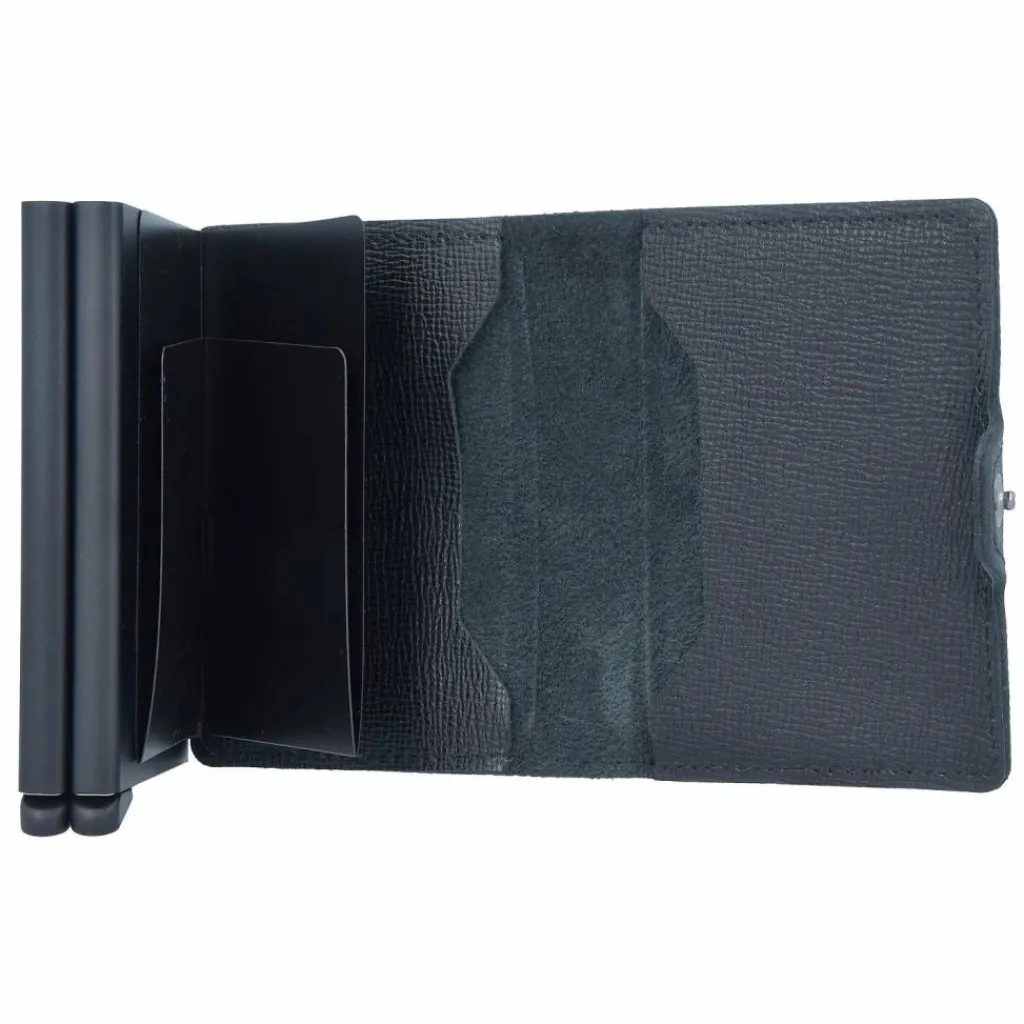 Outlet Secrid Twinwallet Crisple Kreditkartenetui Geldbörse RFID Leder 6,5 cm black